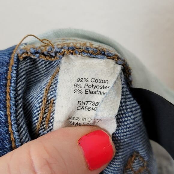 MADEWELL High Riser Skinny Jeans Distressed Size 28 - Picture 9 of 10